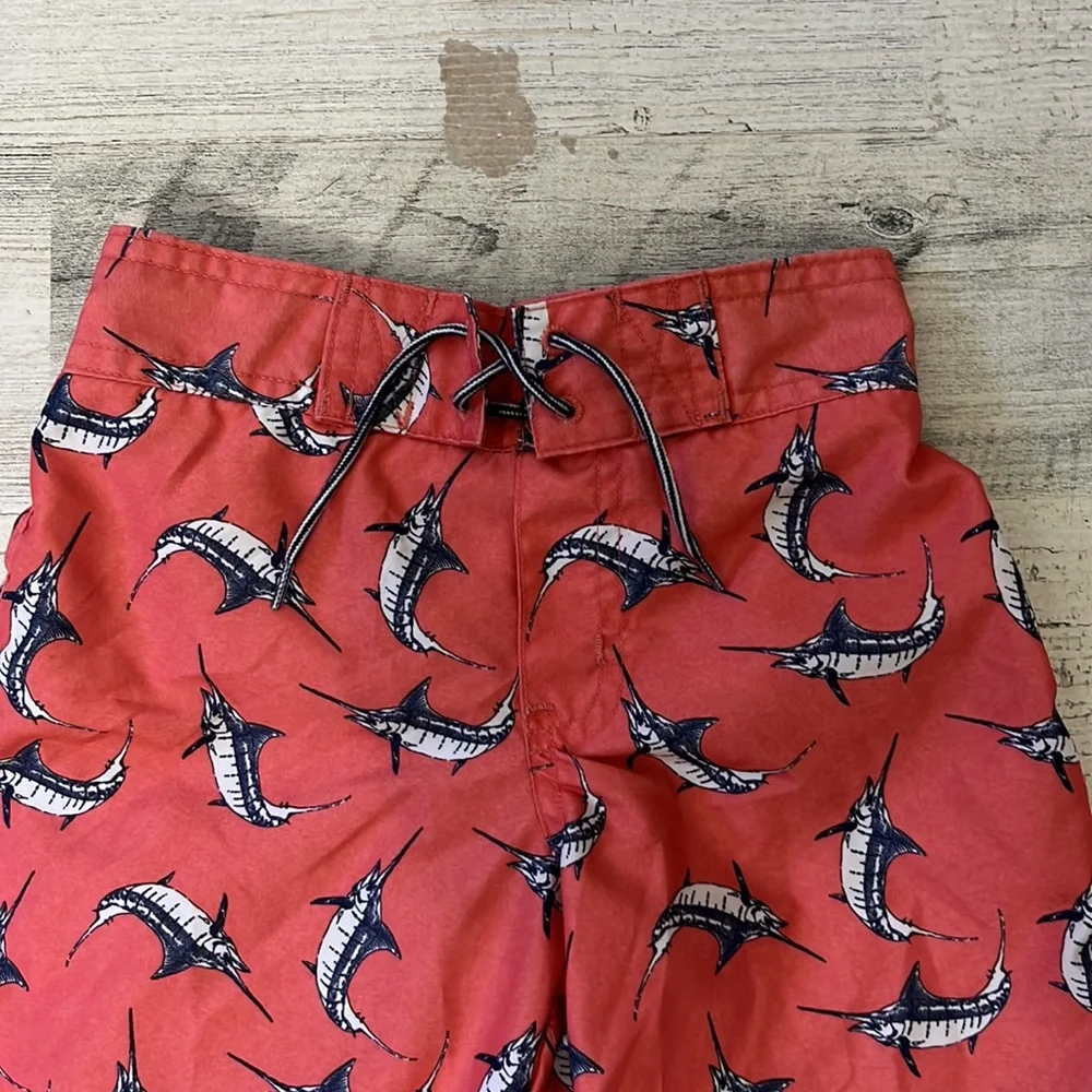 - #R73 boys cute swim trunks size 4 JANIE AND JACK